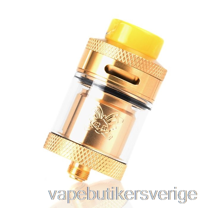 Vape Sverige Hellvape X Heathen Dead Rabbit 25mm Rta Guld